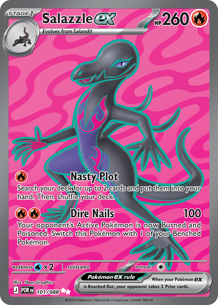 Salazzle ex (Perfect Order) 101