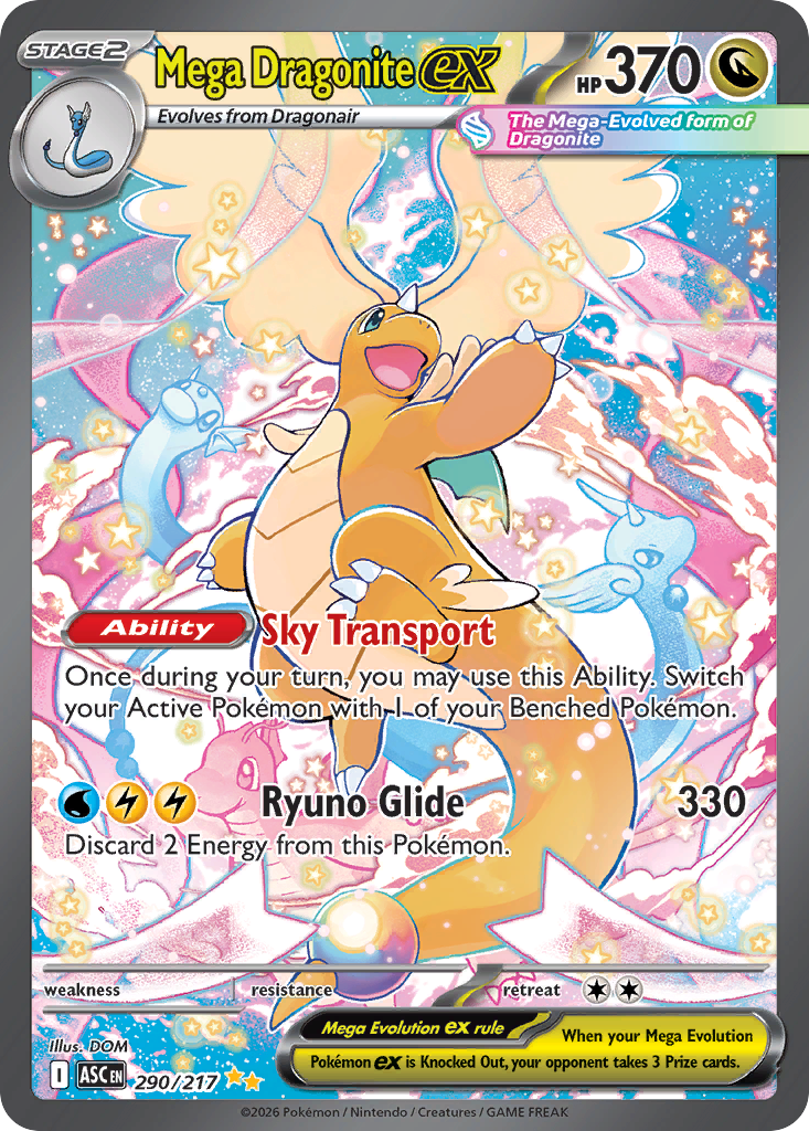 Mega Dragonite ex (Ascended Heroes) 290