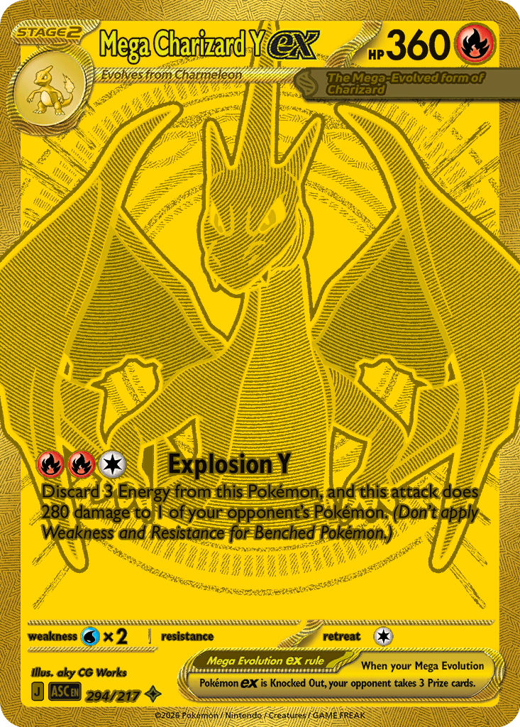 Mega Charizard Y ex (Ascended Heroes) 294