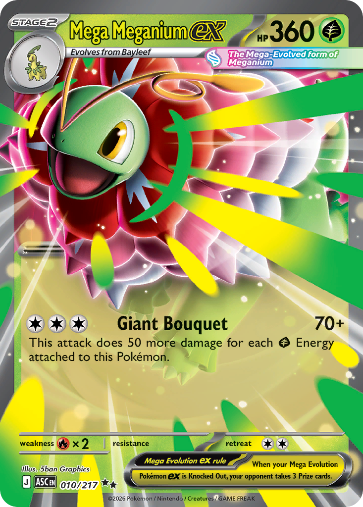 Mega Meganium ex (Ascended Heroes) #10