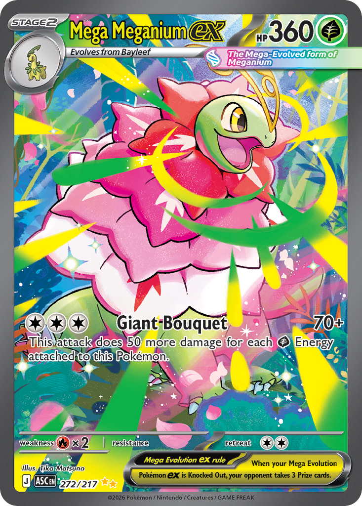 Mega Meganium ex (Ascended Heroes) 272