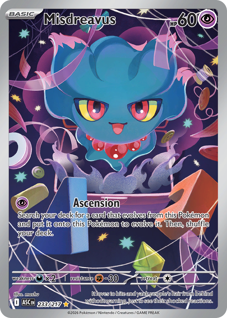 Misdreavus (Ascended Heroes) #233