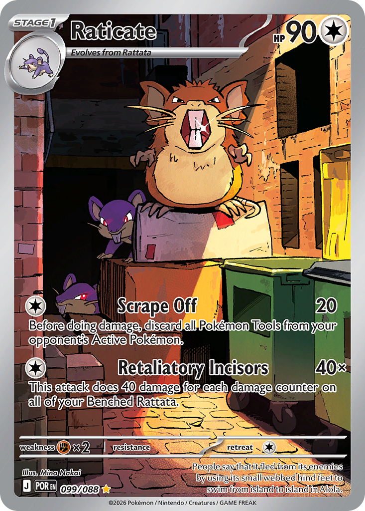 Raticate (Perfect Order) 99