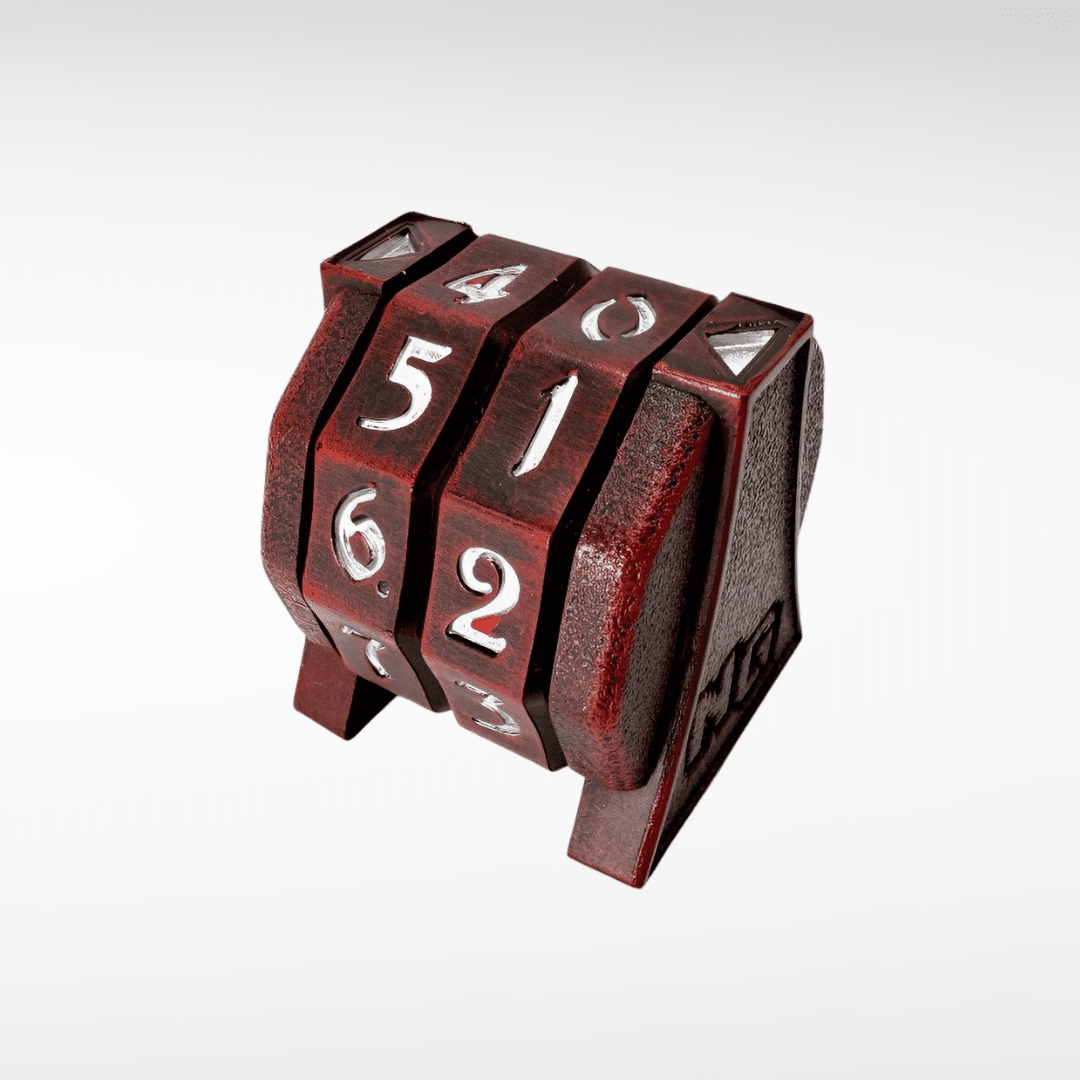 Nerd Gear Life Trax Counter - Chaos Red