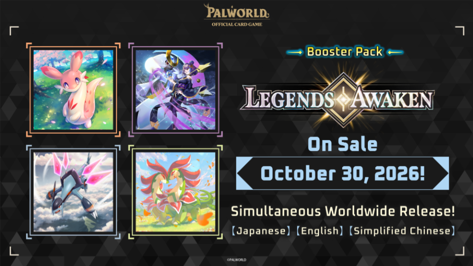 Palworld Legends Awaken Booster Pack