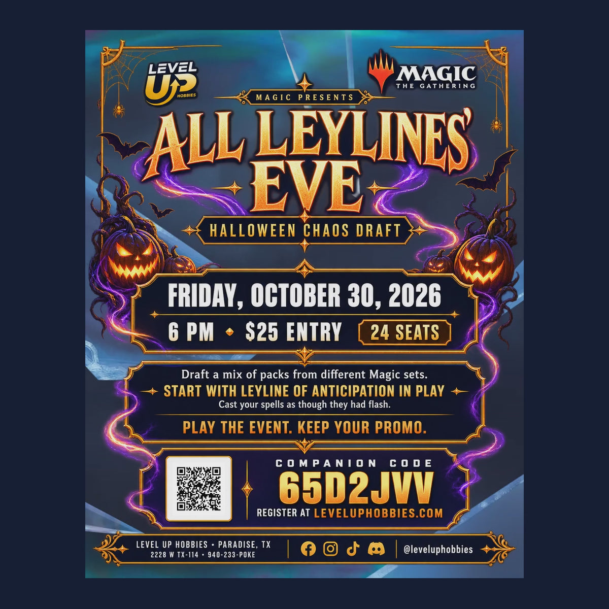 MTG All Leylines' Eve Chaos Draft Event