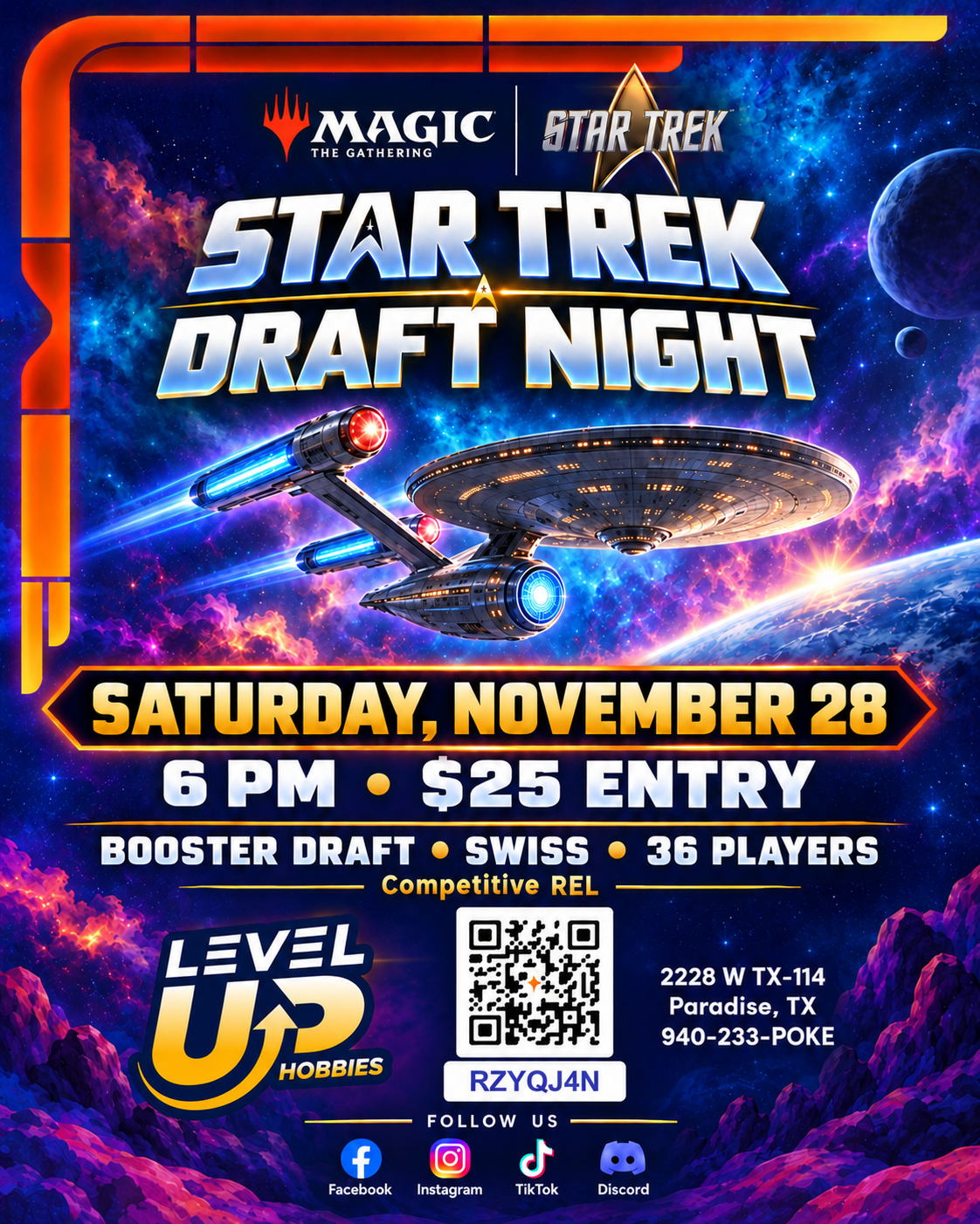 MTG Star Trek Draft Night - November 28