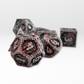 Nerd Gear 7pc Dice Set - Blood Dragon - Solid