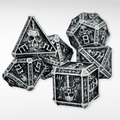 Nerd Gear The Wizards Tomb - 7pc Solid Metal Dice Set